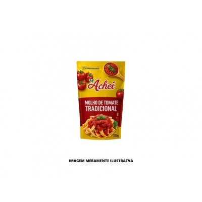 MOLHO DE TOMATE - ACHEI - 300g TRADICIONAL - CX36